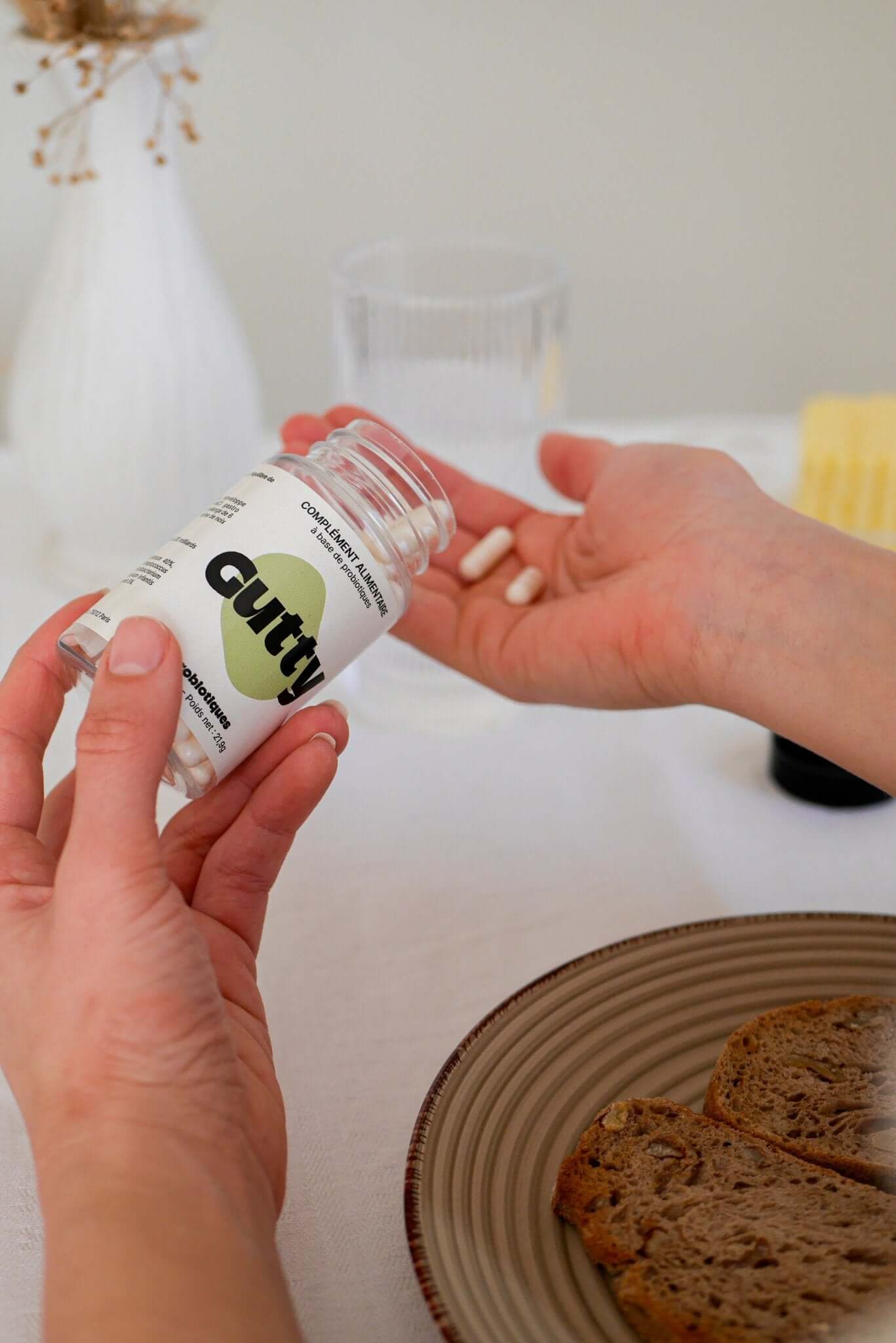 Probiotique versé en gélule