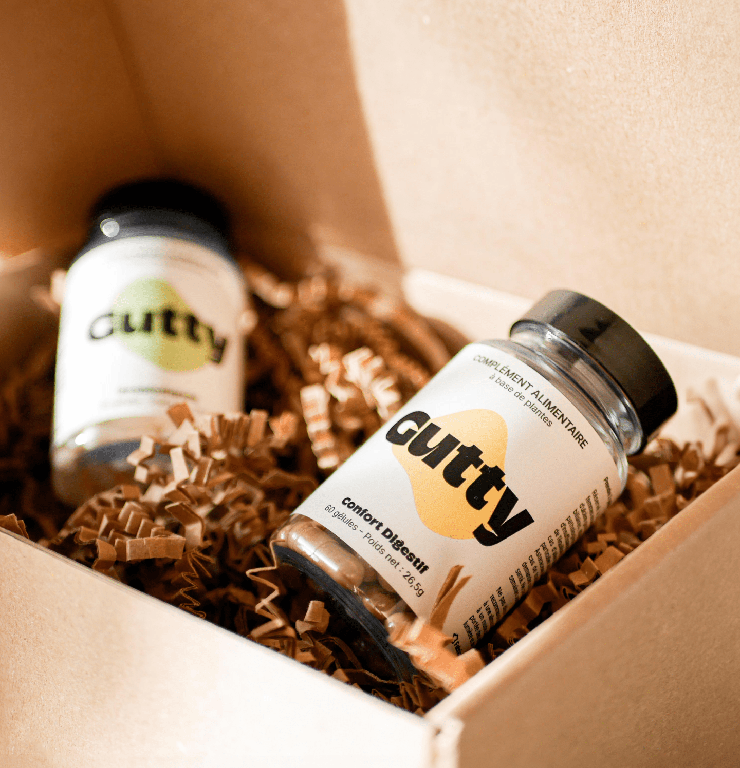 Pack Optimal : Probiotiques x Confort Digestif - Gutty